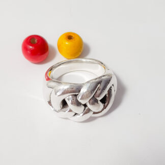 Anillo de plata inflada 925