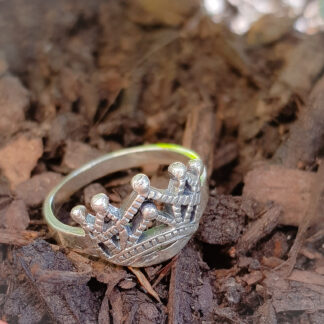 Anillo corona de plata 925