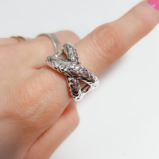 Anillo de plata inflada 925