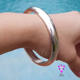 Pulsera esclava 12mm de plata 925