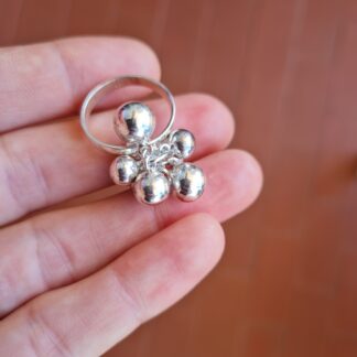 Anillo de la abundancia de plata 925