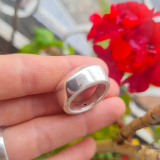 Anillo de plata inflada 925
