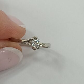 Anillo Destello de plata 925. Colección Aire